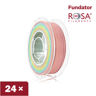 Filament 3D PLA Pastel Rainbow