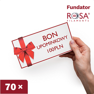 Bony upominkowe na zakup filamentu