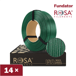 Filament 3D ReFill PLA Galaxy Emerald Green