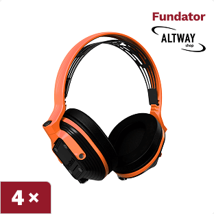 ProRock DIY 3D Printed Premium Audio Headphones Set Orange